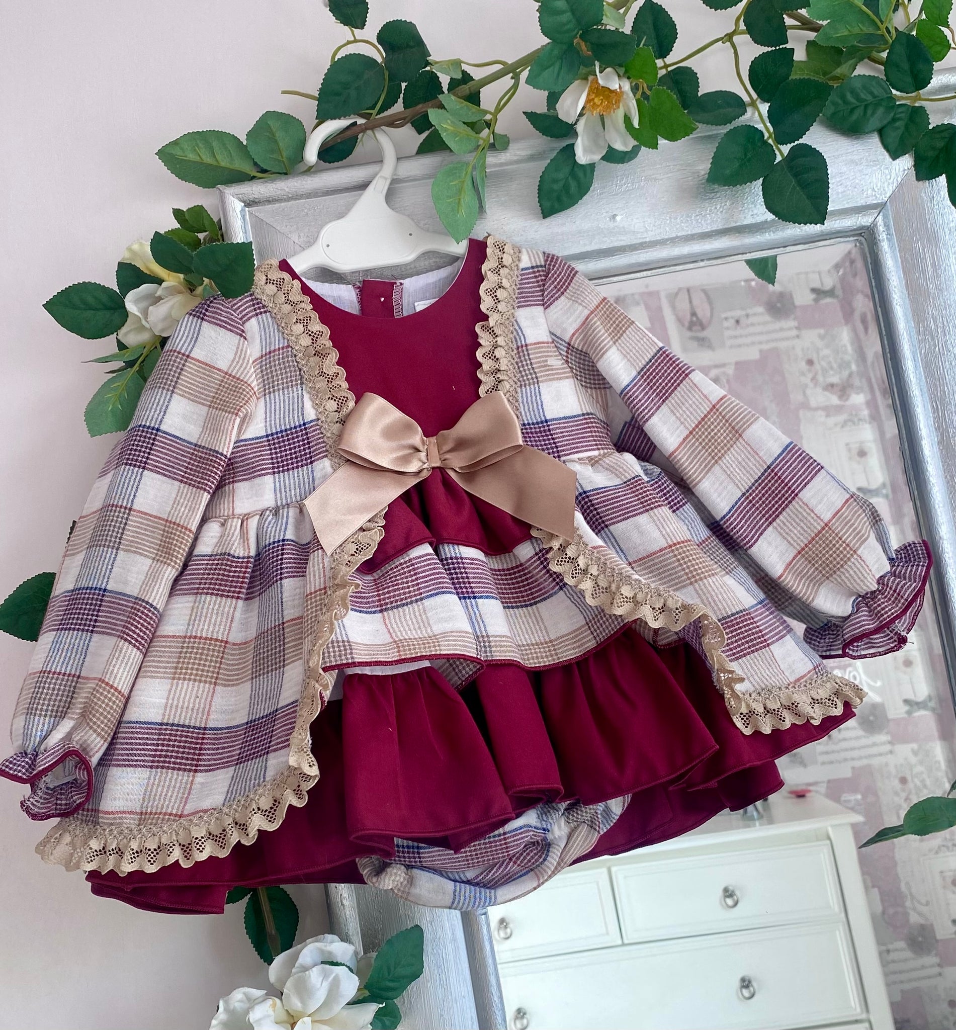 Ceyber dress Spanish dresses gillytots children’s boutique 