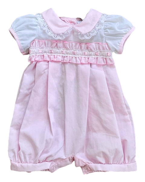 Baby Girls Pink Romper