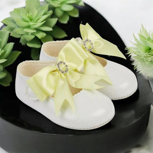 Baypods Soft Sole Shoe - Lemon Bow