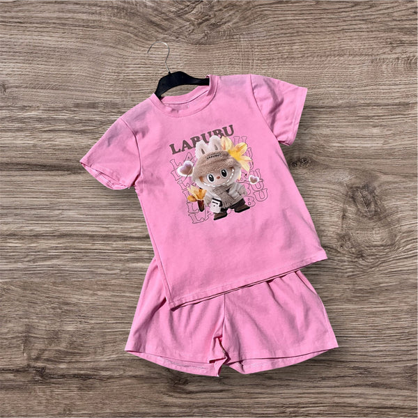 Labubu Shorts Set