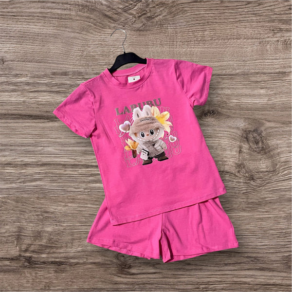 Labubu Shorts Set