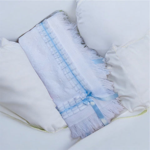 Luxury Baby Boys Large Shawl