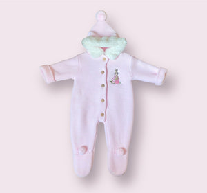 Flopsy Bunny All in One Snowsuit - Pink