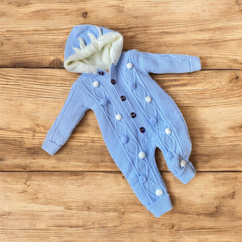 Baby Boys All in One Bobble PramSuit