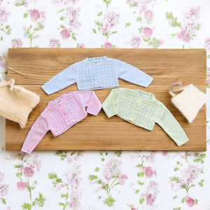 Baby cardigans knitted knit gillytots