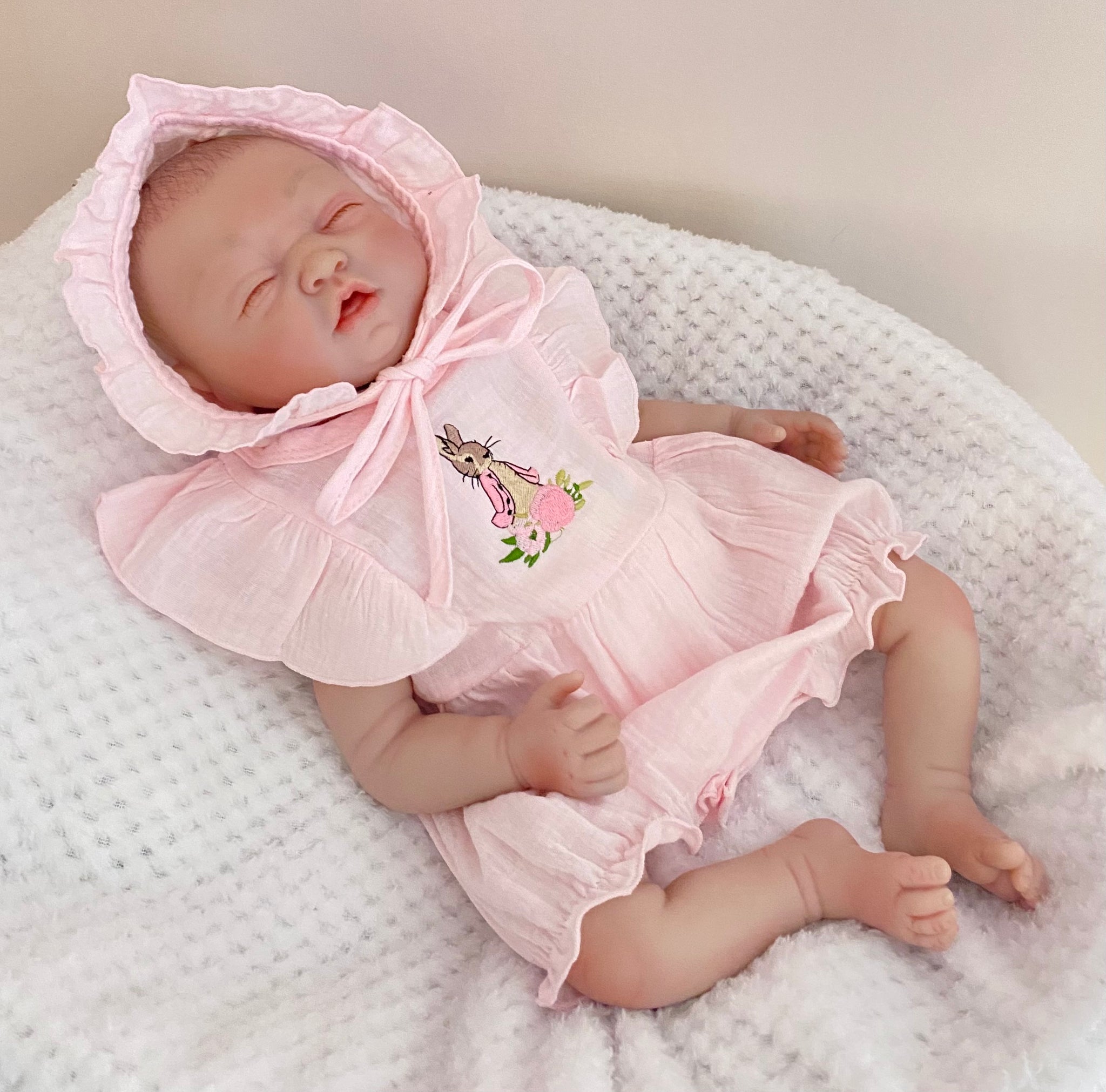 Flopsy bunny all in one spring summer romper set gillytots 
