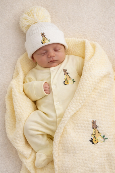 Beatrix Potter Friends Lemon BabyGrow
