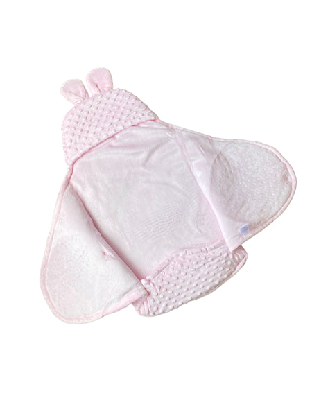 Baby Swaddle Bag with Hood - Dot Embossed