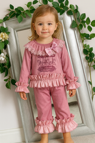 Carousel Girls Loungewear - Pink
