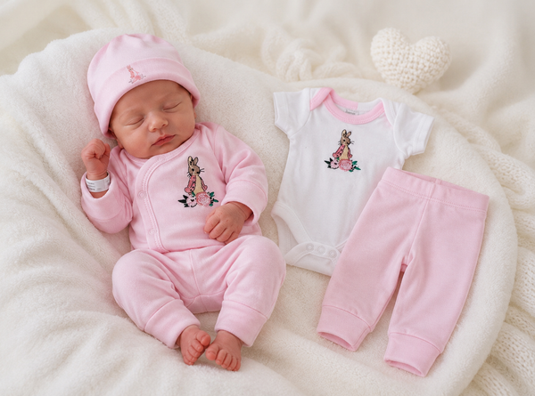 Beatrix Potter Flopsy Bunny  Jemima Puddleduck Premature 4 Piece