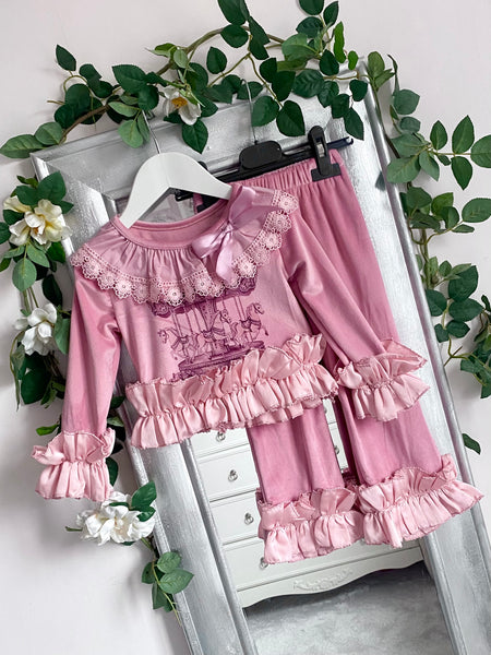 Carousel Girls Loungewear - Pink