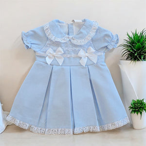 Gillytots blue lace dress