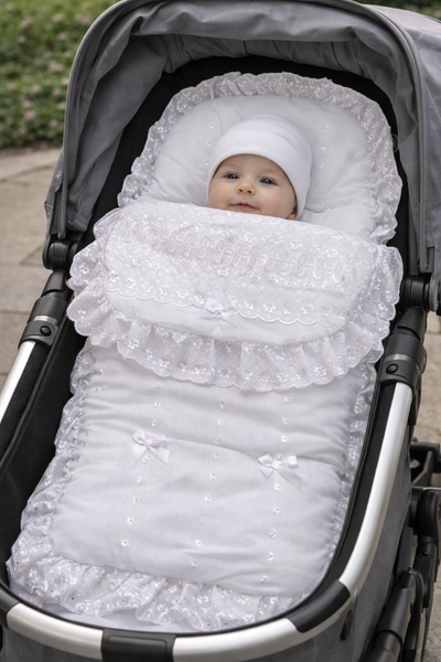 Universal Fit Baby Footmuff – Premium Pram Liner & Cozy Sleep Sack