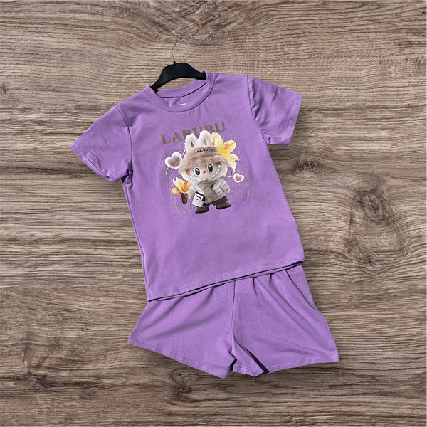 Labubu Shorts Set