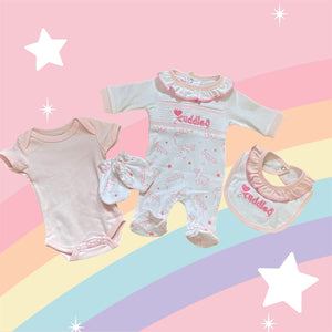 Premature Baby Girls Cuddles Tiny Baby Set