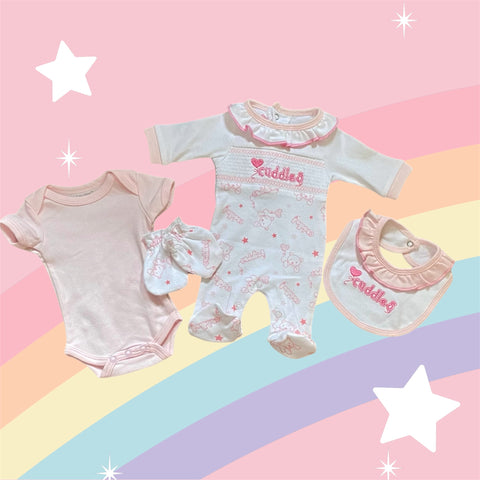 Premature Baby Girls Cuddles Tiny Baby Set