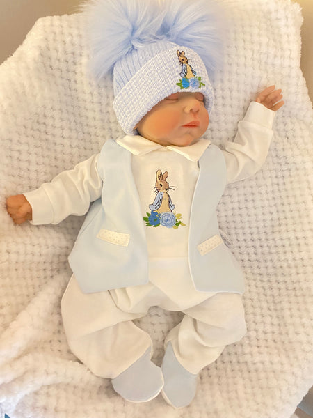 Peter Rabbit All in One Waistcoat Outfit
