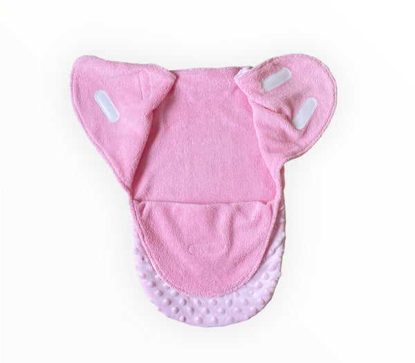 Jemima Puddleduck Swaddle Blanket Wrap - Bubble Pink