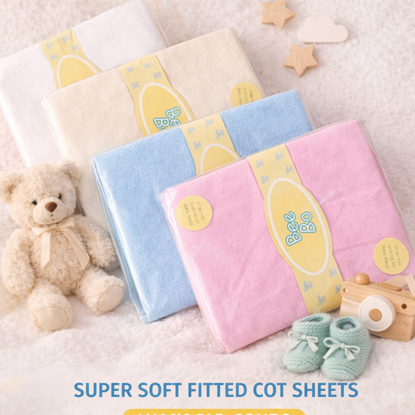Bee Bo Super Soft Fitted Cot Sheets
