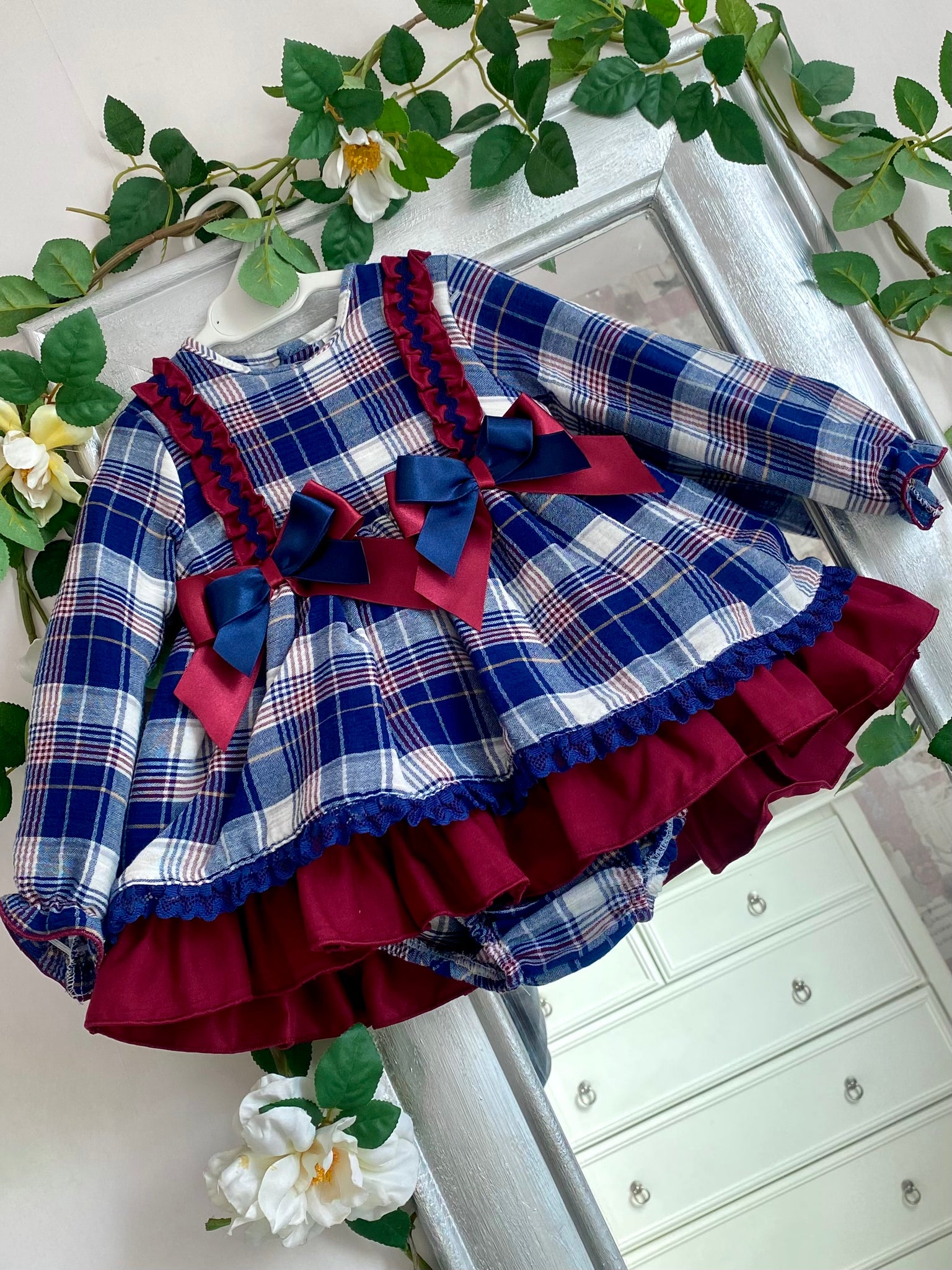 Ceyber dress Spanish puffball gillytots 