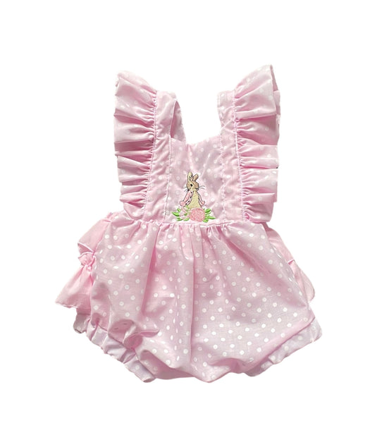 Flopsy Bunny Two Piece spanish style Frilly Romper & Peter pan frilled collat top  Outfit REDUCED