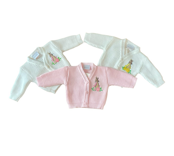 Baby girls Dandelion Premature Beatrix potter Flopsy Bunny Cardigan