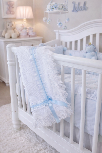 Luxury Baby Boys Large Shawl