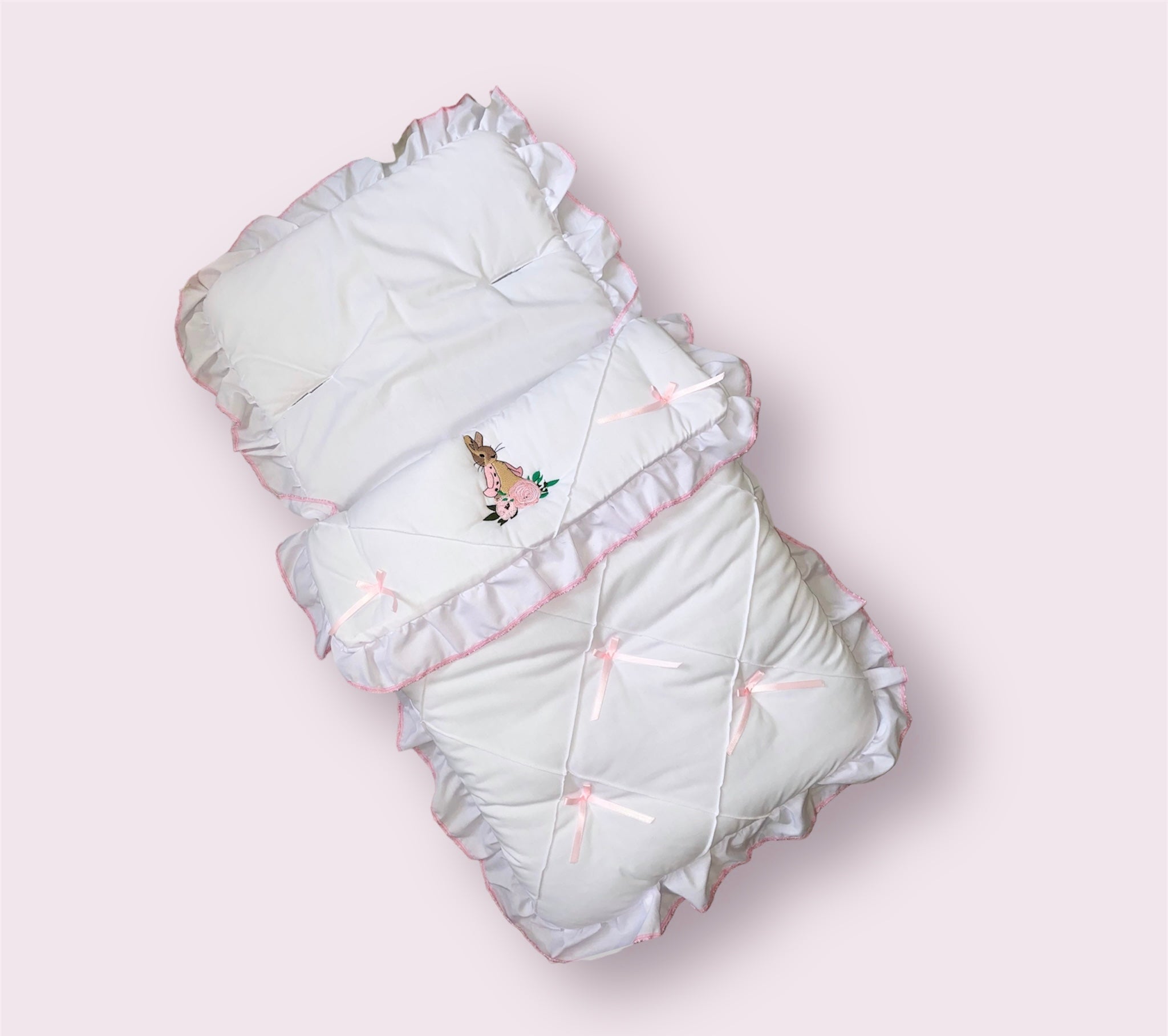 Flopsy Bunny Footmuff Cosy Toes Pram Blanket Gillytots Children s Boutique