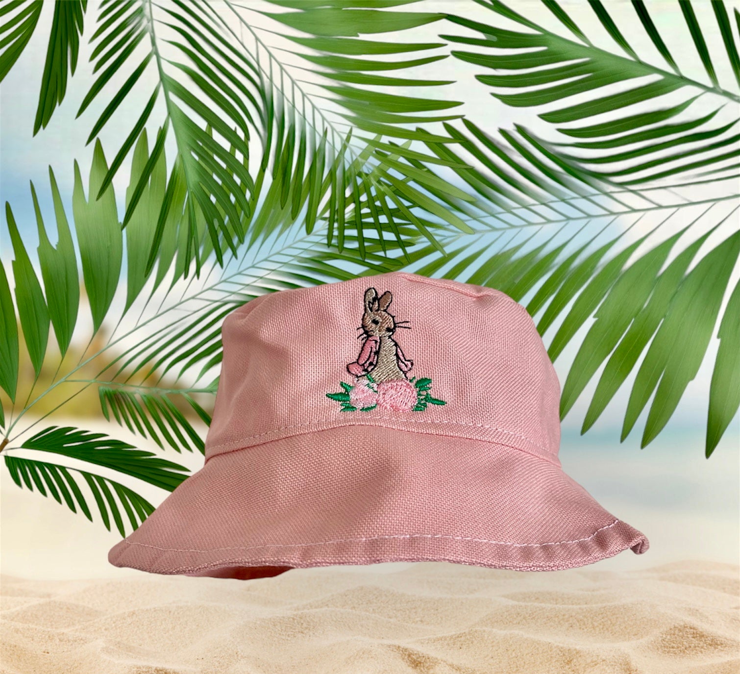 Beatrix potter flopsy bunny rabbit bucket sun hat