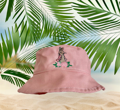 Beatrix potter flopsy bunny rabbit bucket sun hat