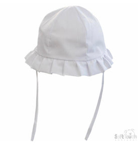 soft touch summer hats white 