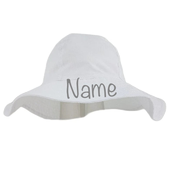 Personalised Wide Brim Hat