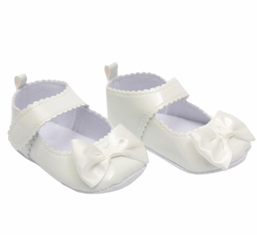 baby girls soft sole first step new baby shoes with bow 