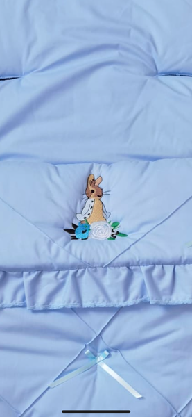 Peter Rabbit Baby Boys Footmuff Cosy Toes Pram Blanket