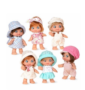 Arias Traviesos Mini Dolls With Hair 15cm REDUCED