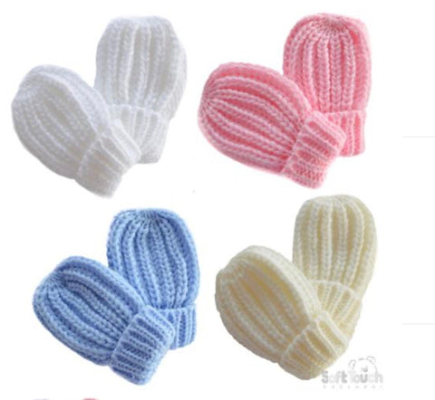 baby mittens mitts gloves ribbed baby gloves 