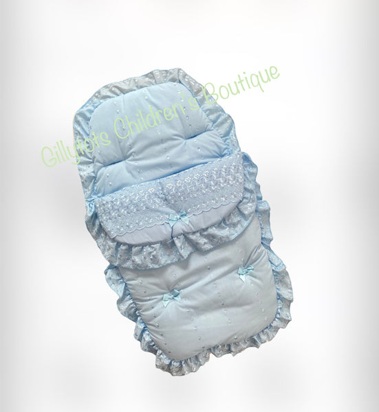 Baby Boys Blue  Cosy Toes Footmuff