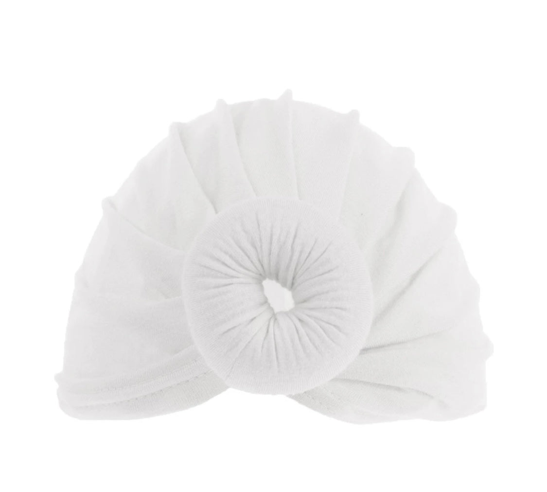 White Doughnut Hat - Unisex