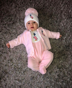Jemima Puddleduck Baby Girls BabyGrow - Pink