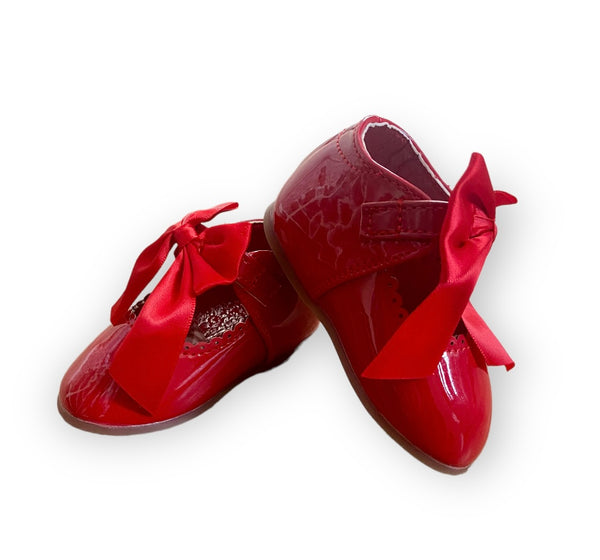 Red Shoes with Bow