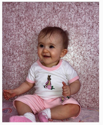 Flopsy Bunny Girls Top and Shorts Set