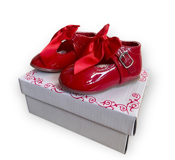 Red Shoes with Bow