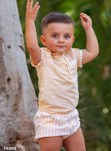 lemon baby boy baby girl dbb collection gillytots childrens boutique lemon boys spnaish outfit 
