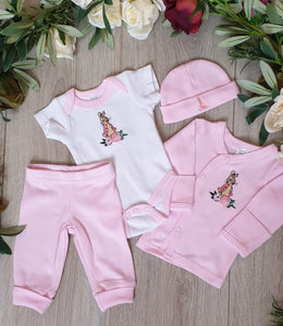 flopsy bunny beatrix potter premature prem babywear prem baby premature baby clothes pink flospy bunny set collection tiny baby small baby