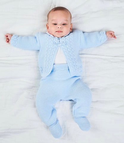 Dandelion Cable Knit Two Piece Outfit pram suit