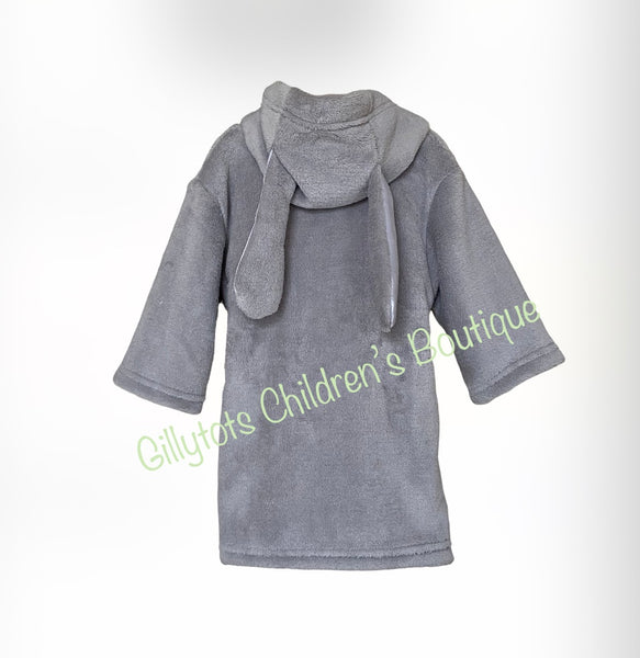 Peter Rabbit Dressing Gown Robe - Grey