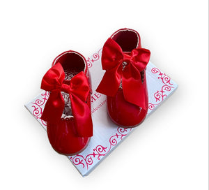 Red Shoes with Bow