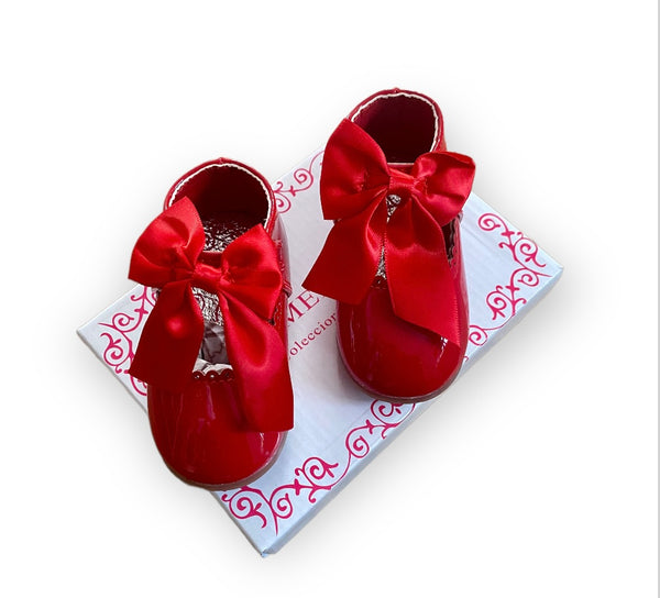 Red Shoes with Bow