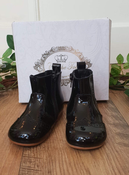 Couche Tot Black Boys ‘Reece’ Boots